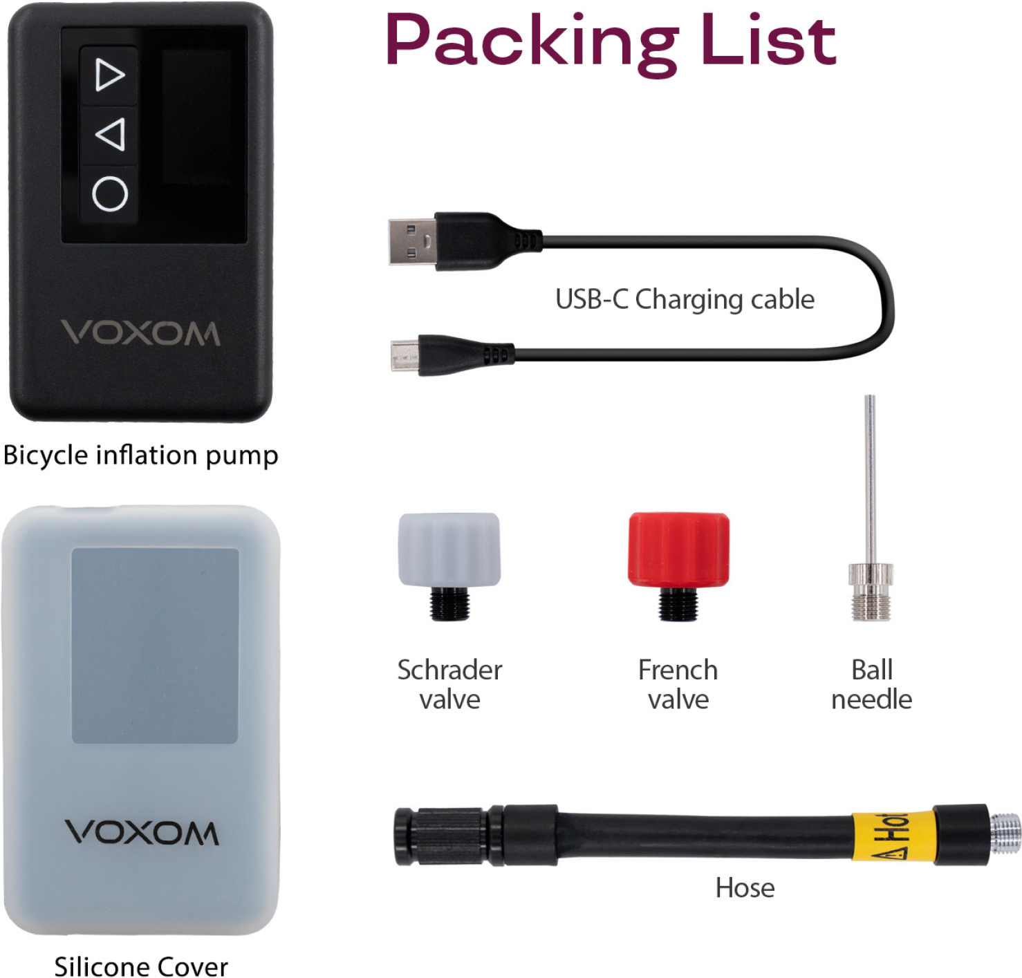Voxom EPu2 Electric Pump, Black - Image 2